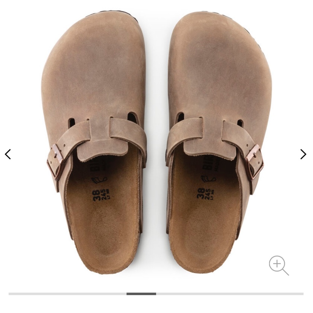 brand new size 40 birkenstock bostons